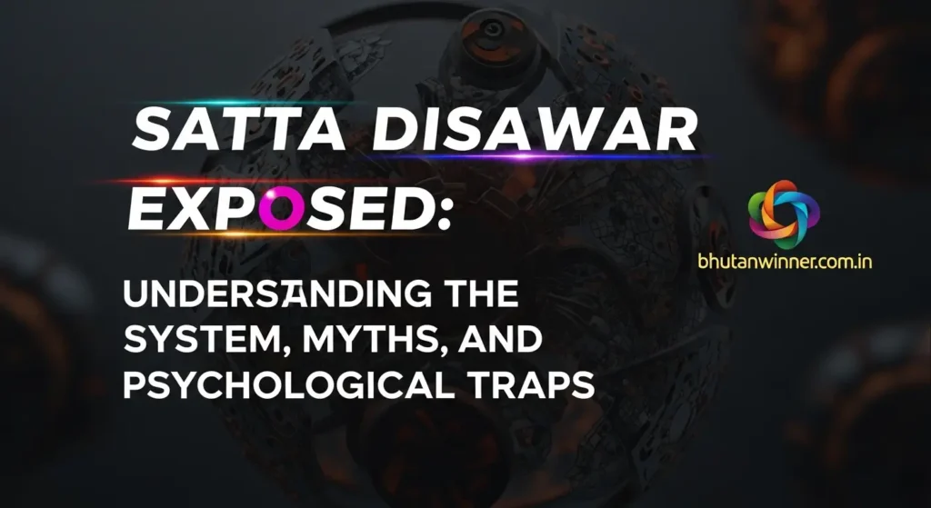 Satta Disawar Exposed Understanding the System, Myths, and Psychological Traps