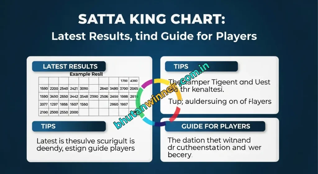 Satta King Chart: Latest Results, Tips, and Guide for Players